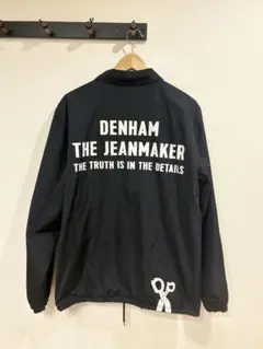 DENHAM デンハム　コーチジャケット　Lサイズ　黒 デンハム×Ground Y、“90年代スケーター”着想のコーチジャケット