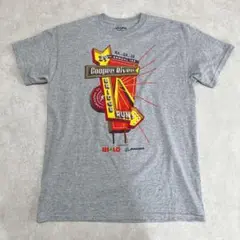 GILDAN【M】アメリカ イベントTシャツ プリント グレー USA