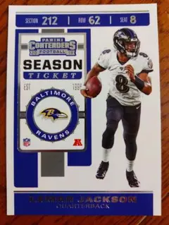 NFL Lamar Jackson Contenders Panini