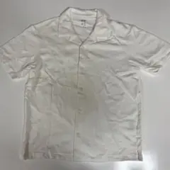 UNIQLO ユニクロ 半袖 シャツ S ホワイト 白