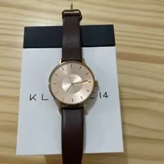 Klass 14 Valare ゴールド ブラウン 時計