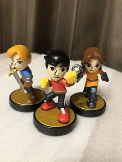 amiibo ミー3点セット 大乱闘スマッシュブラザーズシリーズ