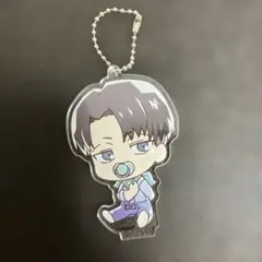 進撃の巨人　リヴァイ　ミニキャラ　アクリルキーホルダー　きゃらドリ