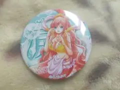 ワンピース　輩缶バッジ　PINK&GOLD 第5弾　しらほし