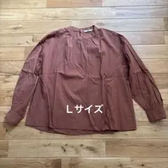UNIQLO ブラウス ブラウン　Lサイズ