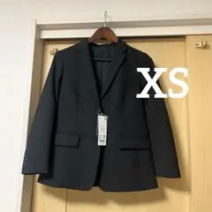 未使用ユニクロ テーラードジャケット リラックスフィット ブラック XS