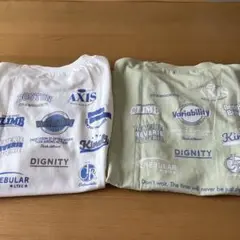 ラブトキシック【綿100％】ロゴバックプリントTシャツ2枚セット160