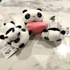 たれぱんだ ぶるぶるぬいぐるみ 3種セット　約12cm