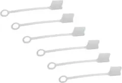 monofive HDMIケーブル用 保護カバーキャップ 脱落防止ソフト 6個入