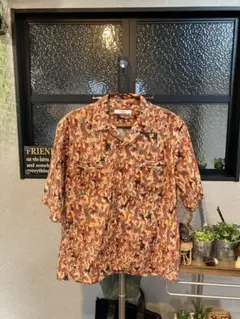 ジャーナルスタンダード　relume カモフラージュ　総柄　半袖シャツ　Ｌサイズ