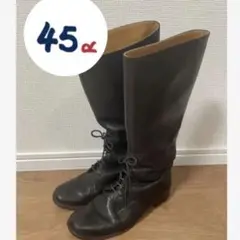 【45R/45RPM】馬革ロングブーツ