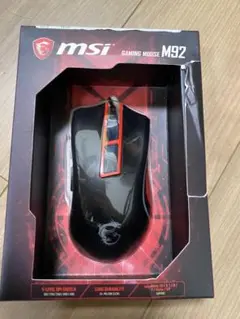 【緊急値下中】MSI ゲーミングマウス M92 本体