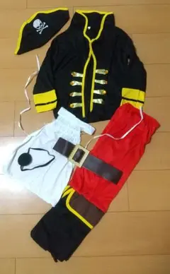 コスプレ　キッズ　海賊　パイレーツ　衣装　ハロウィン　仮装　dハロ