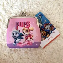 パウパトロール　ミニ がま口　財布　コインケース