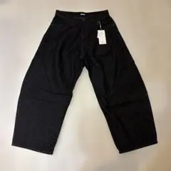 jimwag ブラックデニム ワイドパンツ 未使用タグ付き