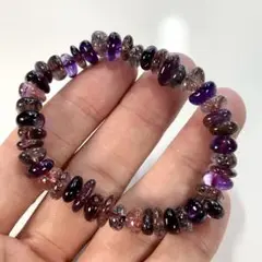 ハイクオリティ スーパーセブン さざれ石ブレスレット4