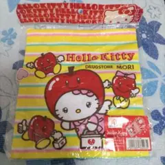 Hello Kitty ドラッグストアモリ コラボ　プチタオル レア　薬剤師 Hello Kitty ドラッグストアモリ コラボ プチタオル レア 薬剤師