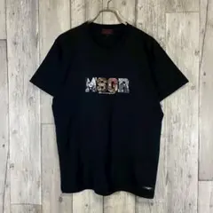 MSGR MESSENGER メッセンジャー 両面プリント 半袖 Tシャツ M