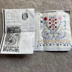 カラフルミラー刺繍ポシェットキット