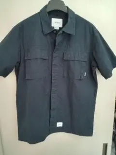 WTAPS LADDER ワークシャツ ネイビー サイズX 03