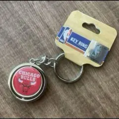 新品 NBA シカゴ ブルズ グッズ 回転式 キーホルダー バスケットボール