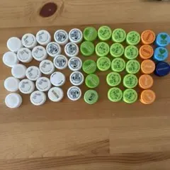 ペットボトルキャップ3色 40個