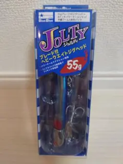 ブルーブルー　ジョルティ　ブレード付ヘビーウェイトジグヘッド 55g　01