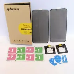iPhone 14 Plus 用 覗き見防止フィルム カメラフィルム 2枚