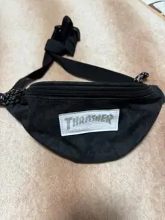 THRASHER ボディバッグ ブラック