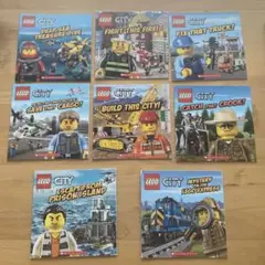 英語絵本　LEGO City 絵本セット 全8冊