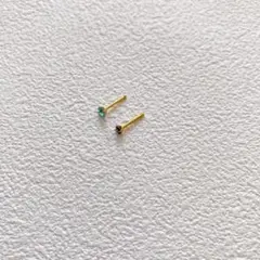 ✨即購入OK✨鼻ピアス ノーズスタッド ボディピアス 鼻ピ 7mm 2個セット