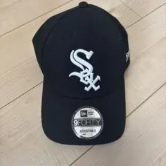 New Era 9FORTY ブラックキャップ
