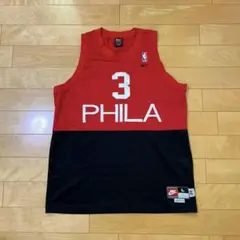 ナイキ シクサーズ SIXERS 76ERS アイバーソン ユニフォーム L