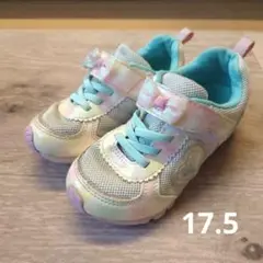 17.5センチ　ムーンスター　LUVRASH 女の子スニーカー