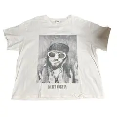 新品 Kurt Cobain プリント Tシャツ オーバーサイズ　ニルバーナ