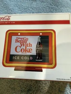 コカコーラ A賞 LEDネオン風ライト タイトーくじ 一番くじ