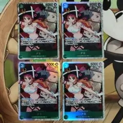 ナミ SR OP02-036 4枚セット 頂上決戦
