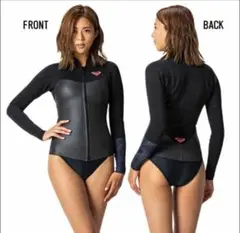 ロキシー　美品フロントジップタッパー　サイズM