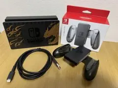 Switchドック モンスターハンターライズ Joy-Con 充電グリップ
