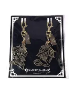 グラブル サンダルフォン＆ルシフェル 横顔ペアキーホルダー