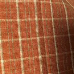 はぎれ　茶色　チェック