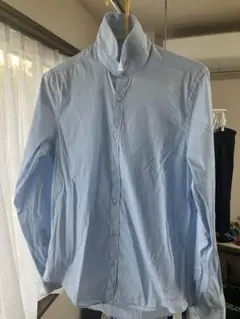 ZARA シャツ　水色　Sサイズ