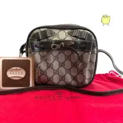 極美品 GUCCI グッチ オールドグッチ ミニショルダーバッグ ミニバッグ