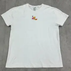 USA製　トゥイーティー　刺繍　ルーニーテューンズ　Tシャツ　古着　ホワイト　L