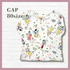 GAP 白雪姫 長袖 カットソー 80 Disney ディズニー