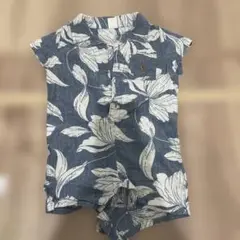 baby GAP 花柄ロンパース 12-18ヶ月