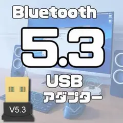 Bluetooth 5.3 USB アダプター ブルートゥース レシーバー