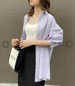 nice CLAUP 肩開きマルチwayシャツ