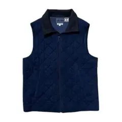 美品 BLUE BLUE ブルーブルー 中綿 キルティング ベスト シンチラ
