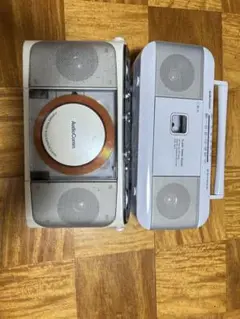 ジャンクオーム電機 ラジカセ、CDラジオプレーヤー